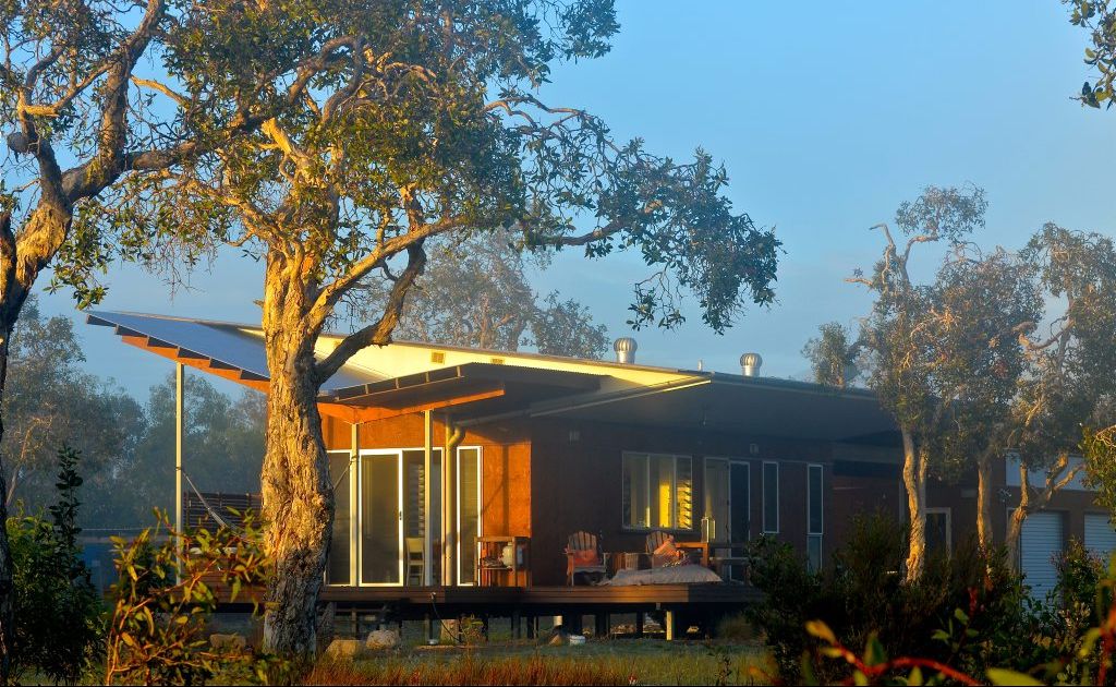 The Little Upside Down House has won two major building awards. The Little Upside Down House has won two major building awards.